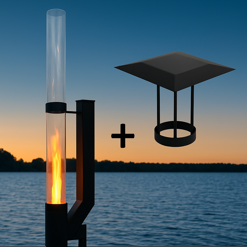 Pellet Fackel Heros + Pellet Fackel Aufsatz